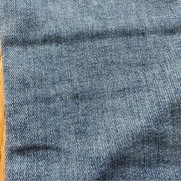 FOR ALL 7 MANKIND KIMMIE CROP SKINNY BLUE  JEANS - 27 - Picture 16 of 16